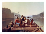Ferrymen Playing Cards, 1847