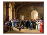 Buy Tsar Alexander I Visiting the Paris Hotel De La Monnaie on 25th May 1814, 1844 at AllPosters.com