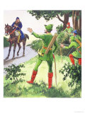 Buy Robin Hood, from "Peeps into the Past," Published circa 1900 at AllPosters.com
