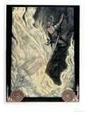 Buy Siegfried and Locke, Illustration to "The Ring of the Niebelungen" by Richard Wagner, Before 1914 at AllPosters.com