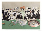 Buy Gamblers in the Casino at Monte-Carlo. circa 1910 at AllPosters.com