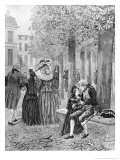 Buy Napoleon Bonaparte Taking Charge of His Sister Elisa at St. Cyr in circa 1784 at AllPosters.com