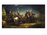 Buy The Meeting of the Duke of Wellington and Field Marshal Blucher at AllPosters.com