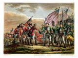 Buy The Surrender of General John Burgoyne at the Battle of Saratoga, 7th October 1777 at AllPosters.com