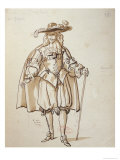 Buy Costume Design for an 1847 Production of "Don Juan" by Moliere at the Comedie Francaise at AllPosters.com