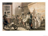 Buy Itinerant Musicians Playing in a Poor Part of Town at AllPosters.com
