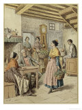 Buy Interior of a Farmhouse in Provence, 1901 at AllPosters.com