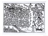 Prince Rupert Hiding in a Bean Field at the Battle of Marston Moor on 2nd July 1644