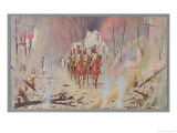 Buy Napoleonic Troops in Moscow in 1812, from "Napoleon, La Campagne De Russie" at AllPosters.com