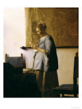Woman Reading a Letter, circa 1662-63