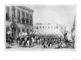 Buy The Acclamation of Pedro I Emperor of Brazil, Rio De Janeiro, 7th April 1831 at AllPosters.com