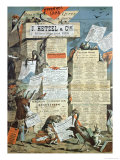 Buy Advertisement for the Publishing House Hetzel from "Le Monde Illustre," December 1883 at AllPosters.com