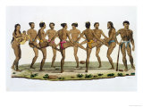 Buy Dance of the Caroline Islanders, Plate 22 from "Le Costume Ancien Et Moderne" at AllPosters.com