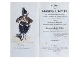 Buy Frontispiece of the Book "L'Art De Donner a Diner," Published by Honore De Balzac, 1828 at AllPosters.com