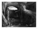 Buy Virgil (70-19 BC) and Dante Entering Hell, Illustration from "The Divine Comedy" at AllPosters.com