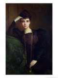 Buy Portrait of a Young Woman, circa 1900 at AllPosters.com