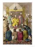 Buy Don Alvaro, King of the Congolese on His Throne, Plate 42 from "Le Costume Ancien Et Moderne" at AllPosters.com