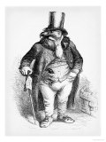 Buy The Proprietor as Sir Vulture, Caricature from "Vie Privee Et Publique Des Animaux" at AllPosters.com
