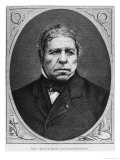 Jean Auguste Dominique Ingres from a Photography by Etienne Carjat