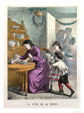 Buy La Fete De La Maman, Illustration from Beaux Jours Et Fetes Des Petits Enfants by A. Des Tilleuls at AllPosters.com