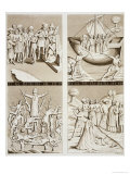Carvings from the Church at Uppsala, Plate 42 from 