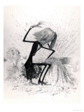 Caricature Depicting Franz Liszt Playing the Piano, 1845