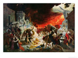 Buy The Destruction of Pompeii in 79 AD at AllPosters.com