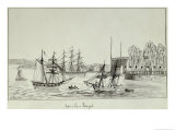 Buy The Battery and Port of New York, 1831 at AllPosters.com