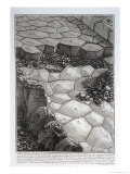 Buy The Paving of the Via Appia Antica, from "Le Antichita Romane De G.B. Piranesi (1756)" at AllPosters.com