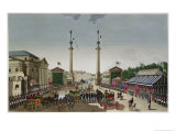 Buy Presentation of the Keys of Paris to King Louis XVIII at the Barriere Saint-Denis on 3rd May 1814 at AllPosters.com