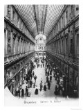 Buy St. Hubert Gallery at Brussels, circa 1900 at AllPosters.com