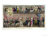 Buy The Royal Saloon, Piccadilly, from "The English Spy" Published 1824 at AllPosters.com