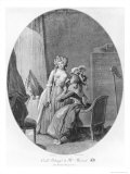 Buy Madame De Merteuil Seducing Cecile Volange, Illustration from "Les Liaisons Dangereuses" at AllPosters.com