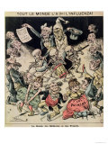 Buy Caricature of the Influenza Epidemic of 1820, circa 1889 at AllPosters.com