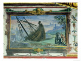 Buy An Endless Screw That Allowed Archimedes to Drag a Ship Ashore, Stanza Della Mattematica, 1587-1609 at AllPosters.com