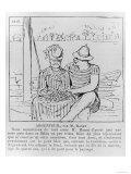 Argenteuil by Manet, Caricature from 