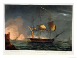 Buy Cutting out of the Hermione from the Harbour of Porto Cavallo, October 25th 1799 at AllPosters.com