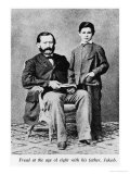 Buy Sigmund Freud at the Age of Eight with His Father Jakob at AllPosters.com