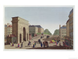 Buy The Porte Saint Martin, circa 1815-20 at AllPosters.com
