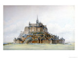 Buy Project for Restoration of Mont Saint-Michel, March 1875 at AllPosters.com