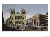 Buy The Porch of the Church of Saint Eustache, circa 1815-20 at AllPosters.com