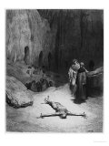 Buy Crucified Man, Illustration from "The Divine Comedy" by Dante Alighieri Paris, Published 1885 at AllPosters.com