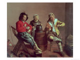 Buy Two Boys and a Girl Making Music, 1629 at AllPosters.com