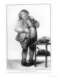 Buy The Glutton, from "Exercices D'Imagination De Differens Characteres Et Formes Humaines" at AllPosters.com