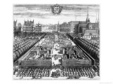 Buy Royal Garden of Stockholm, Illustration from "Suecia Antiqua Et Hodierna," Late 17th Century at AllPosters.com
