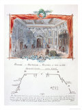 Buy Set Design and Stage Directions for an 1877 Production of "Hernani" by Victor Hugo, 1879 at AllPosters.com