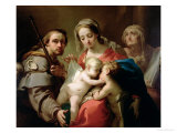 Madonna and Child with Saints John, Anna and Rocco, circa 1785