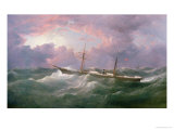 Buy Portrait of the "Isis," a Steam and Sail Ship at AllPosters.com