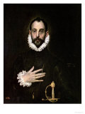 A Nobleman with His Hand on His Chest, circa 1577-84