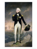 Portrait of Lord Nelson with Santa Cruz Beyond Giclee Print